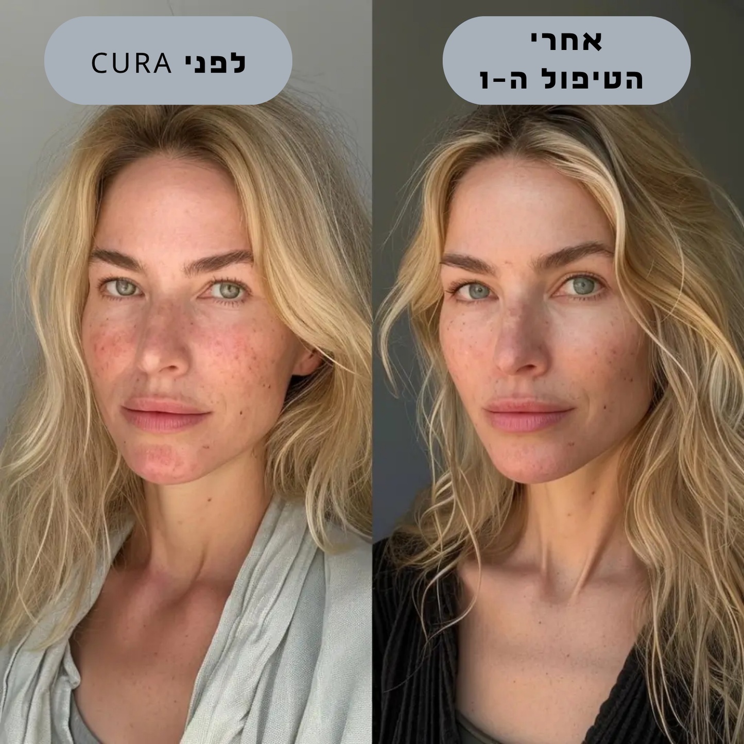ערכת טיפול ושיקום לעור הפנים CURA