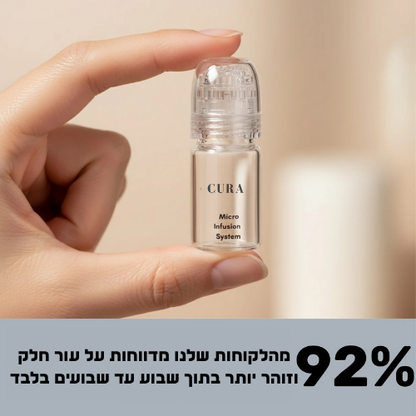 ערכת טיפול ושיקום לעור הפנים  CURA
