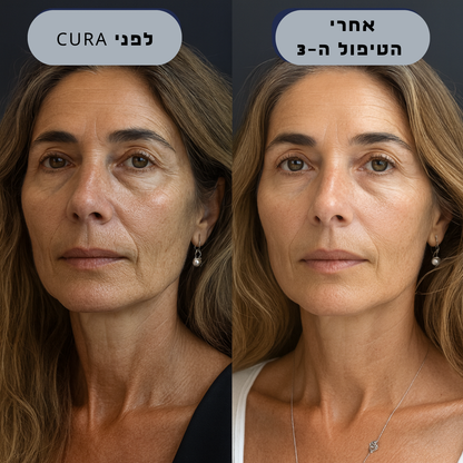 ערכת טיפול ושיקום לעור הפנים  CURA