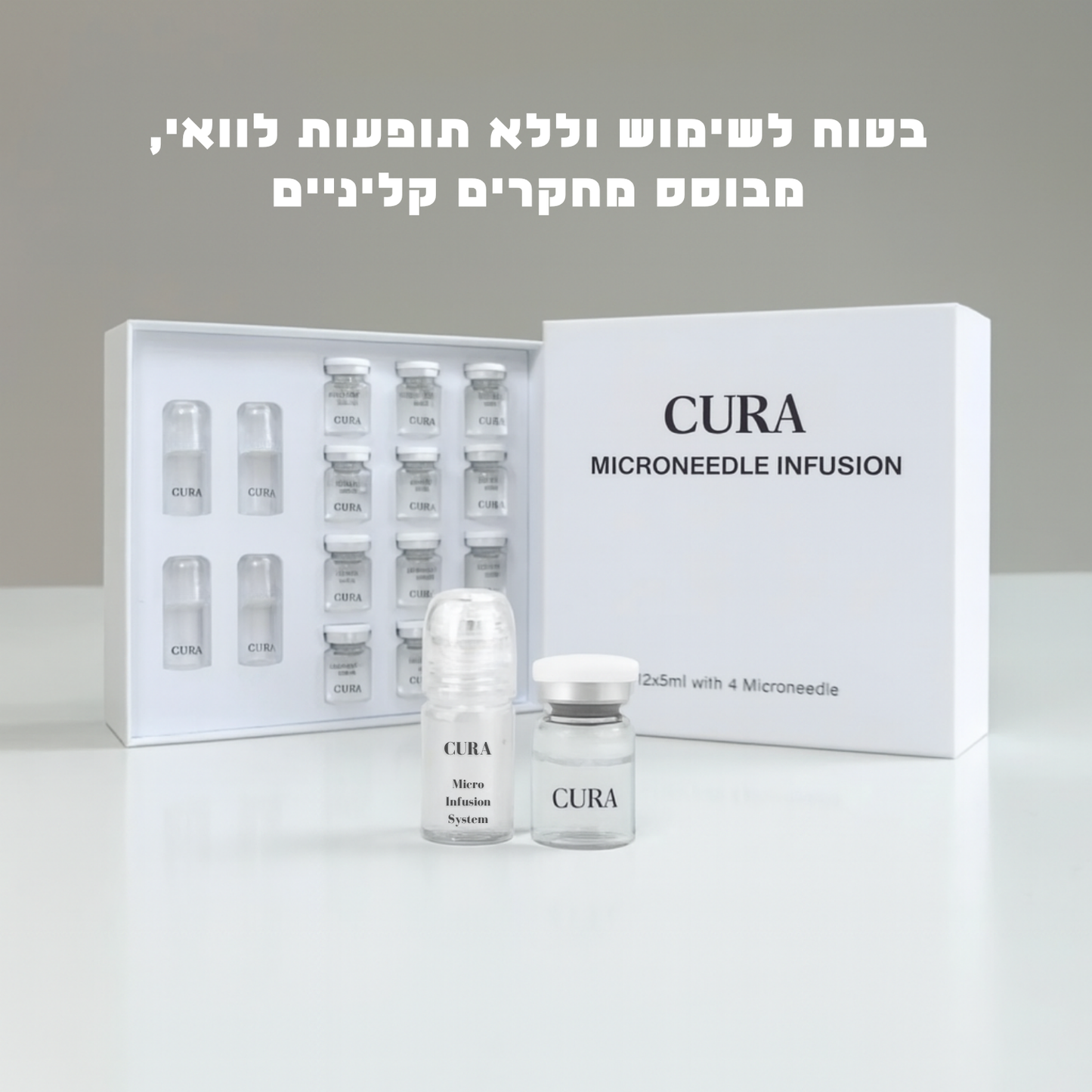 ערכת טיפול ושיקום לעור הפנים  CURA
